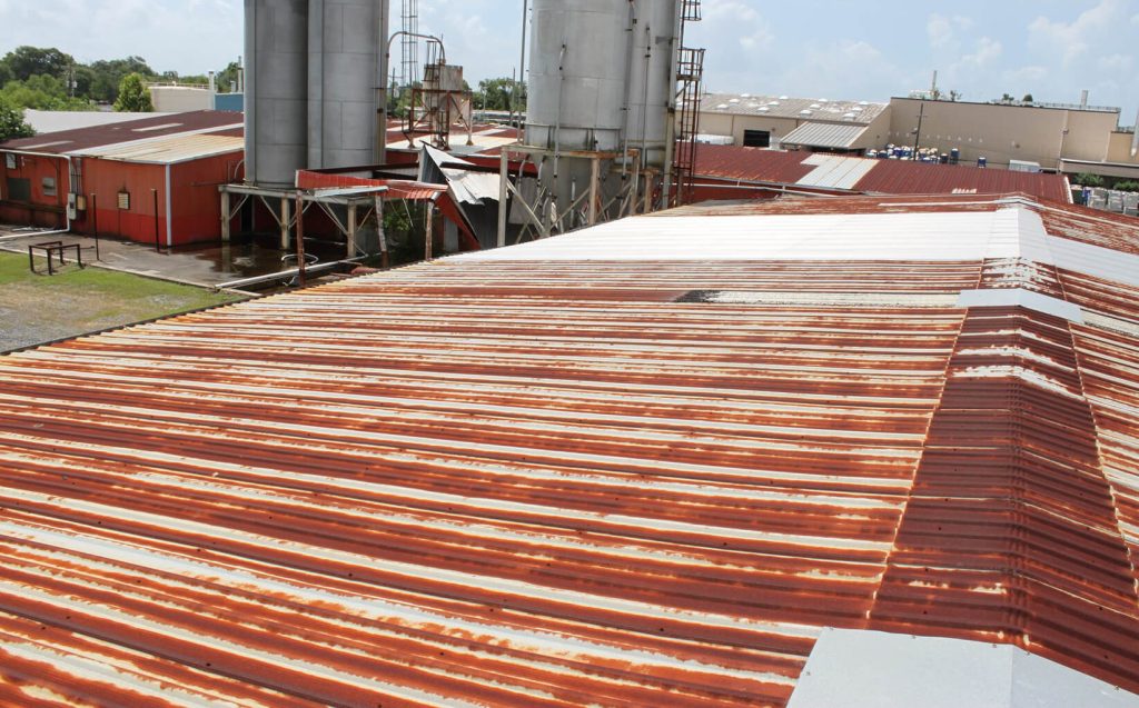 | engineered roofing systems Before Roof Coating